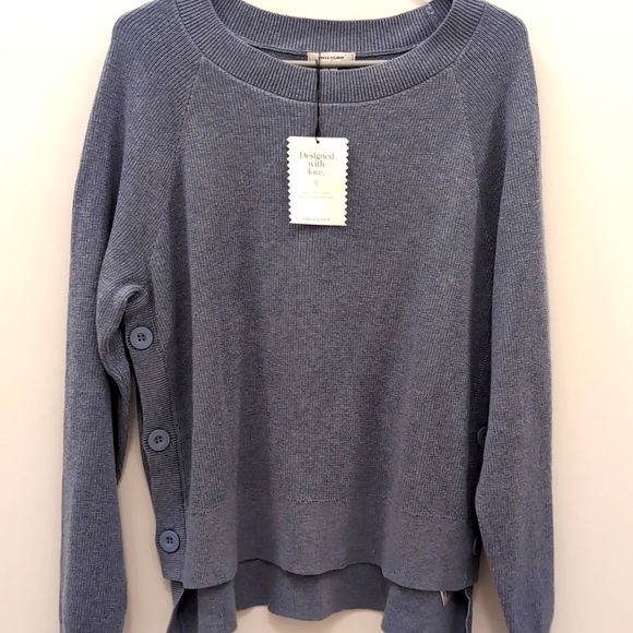 Stella and Dot Light Weight Crewneck Sweater L - Picture 3 of 6